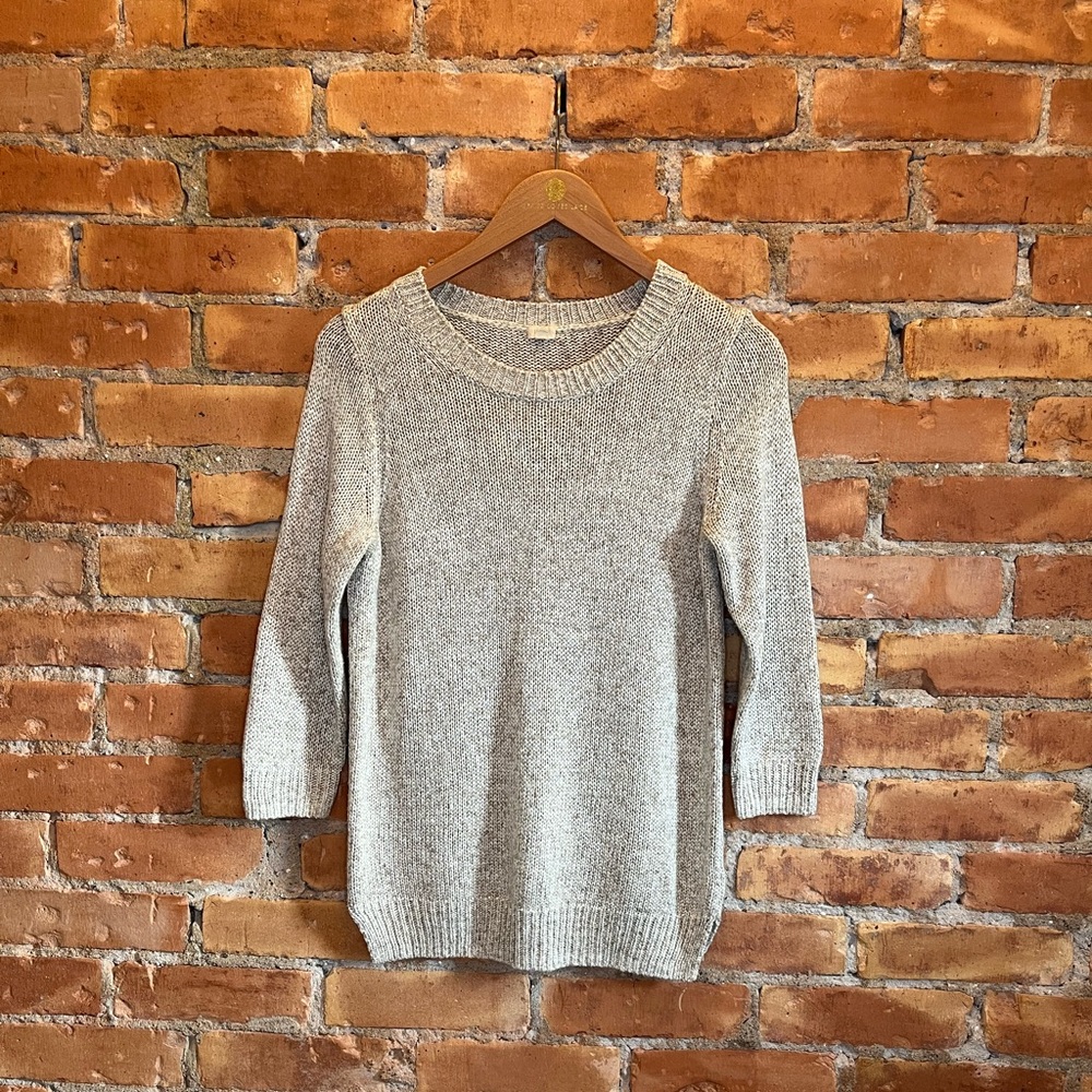J Crew + Sweater + Cream + Size Small